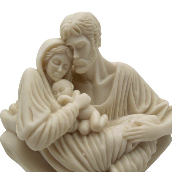 TIMOTHY SCHMALZ Holy Family A Quiet Moment 90s Figurine Canada Vintage 7x5" - Picture 5 of 13